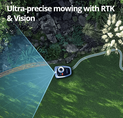 Segway Navimow i105 robot mower from The Gardener's Rain Segway Navimow i105 robot mower from The Gardener's Rain
